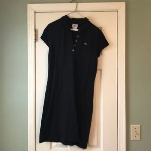 Lacoste black tennis dress